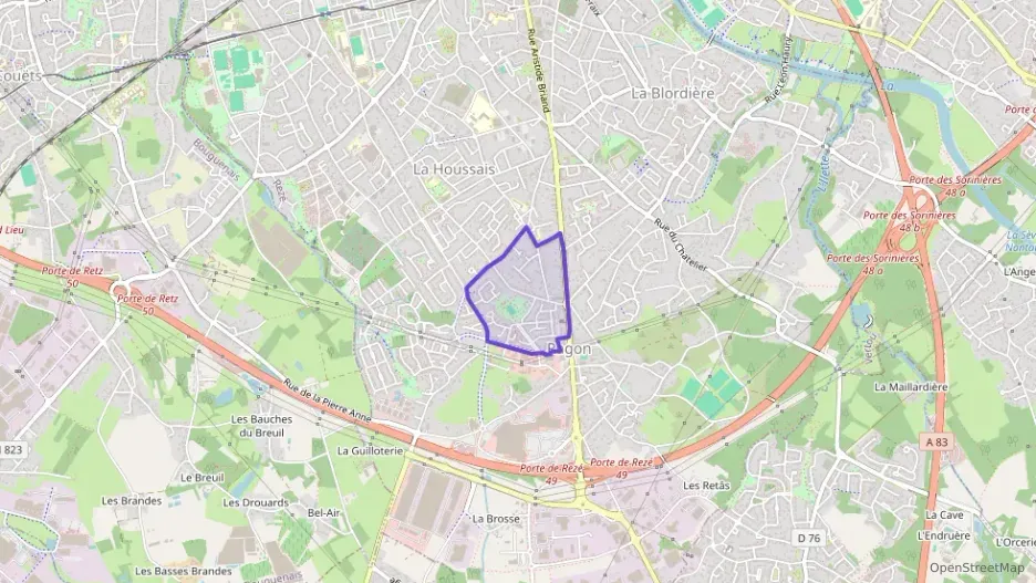 Appartement 52 m² deux pieces à vendre à Rezé