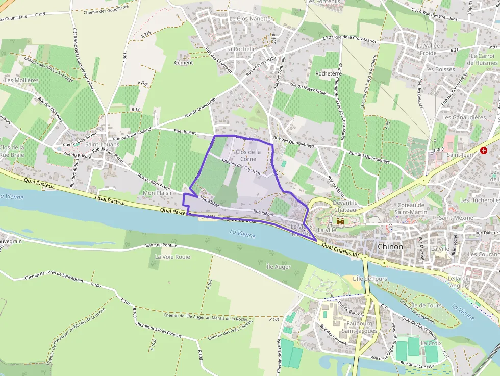 Appartement 46 m² deux pieces à vendre à Chinon