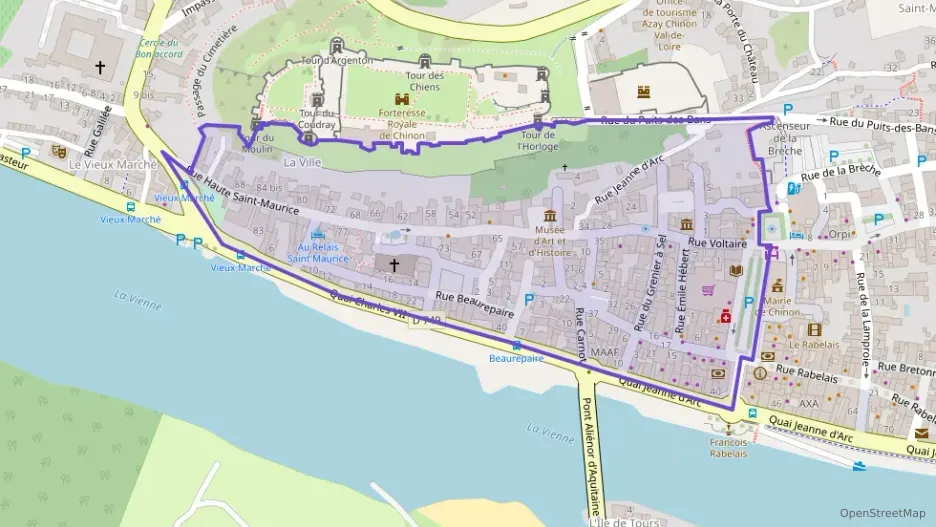 Appartement 62 m² trois pièces à vendre à Chinon