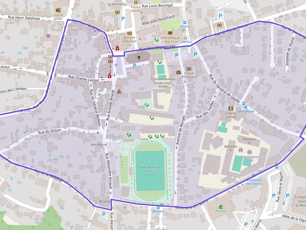 Appartement 57 m² trois pièces à vendre à Vertou