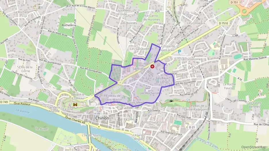 Appartement 27 m² une piece à vendre à Chinon Appartement 27 m² une piece à vendre à Chinon