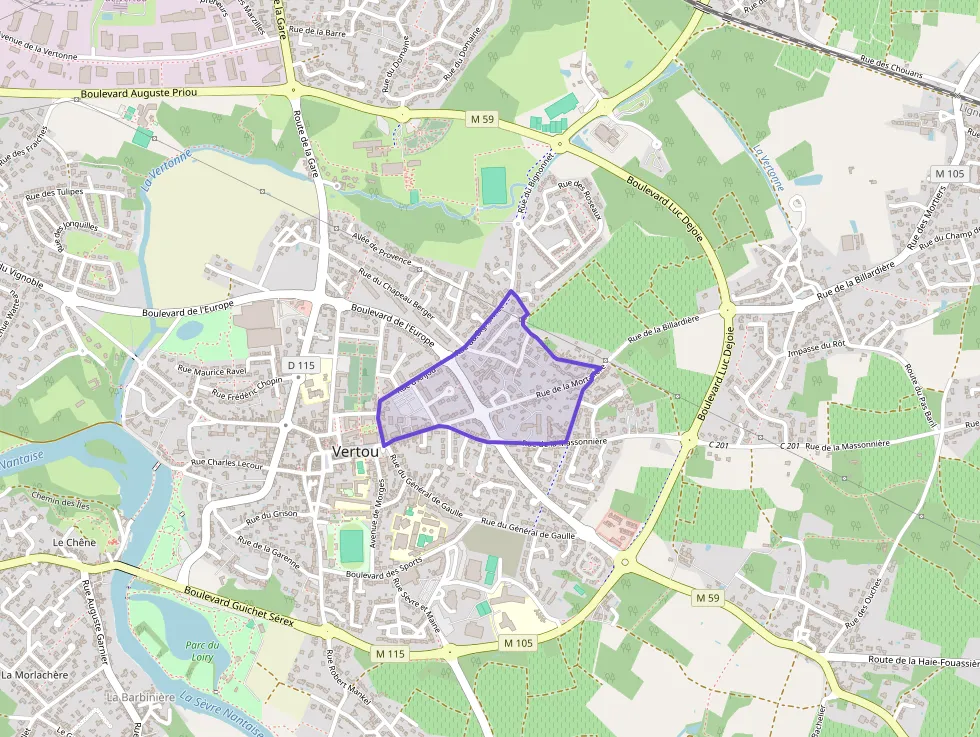 Appartement 79 m² quatre pièces à vendre à Vertou