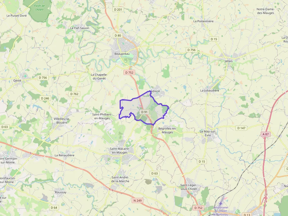 Appartement 90 m² trois pièces à vendre à Beaupréau-en-Mauges