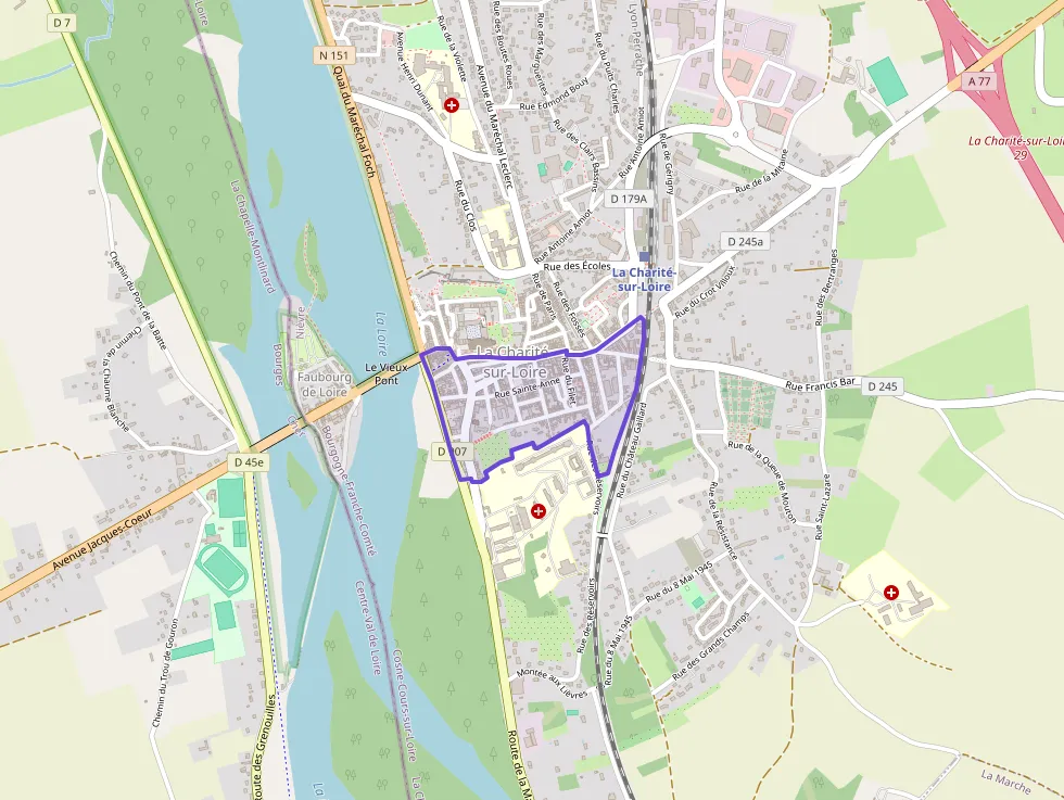 Appartement 50 m² deux pieces à vendre à La Charité-sur-Loire