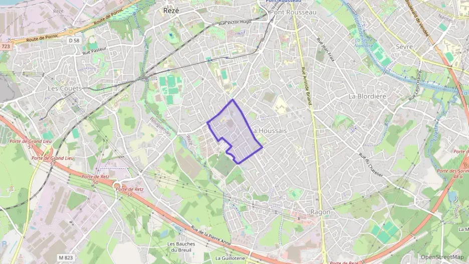 Appartement 61 m² trois pièces à vendre à Rezé Appartement 61 m² trois pièces à vendre à Rezé