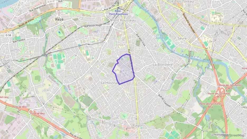 Appartement 68 m² trois pièces à vendre à Rezé