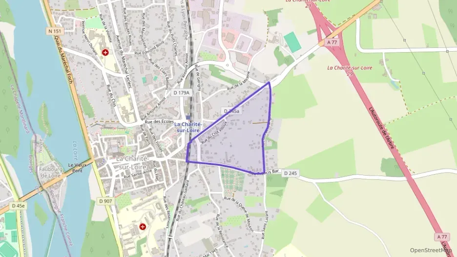 Appartement 65 m² trois pièces à vendre à La Charité-sur-Loire