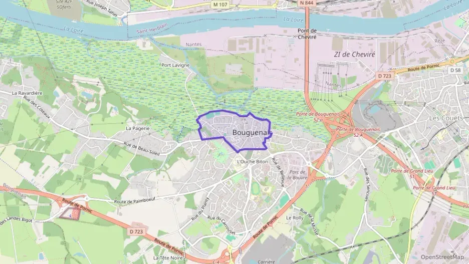 Appartement 47 m² deux pieces à vendre à Bouguenais