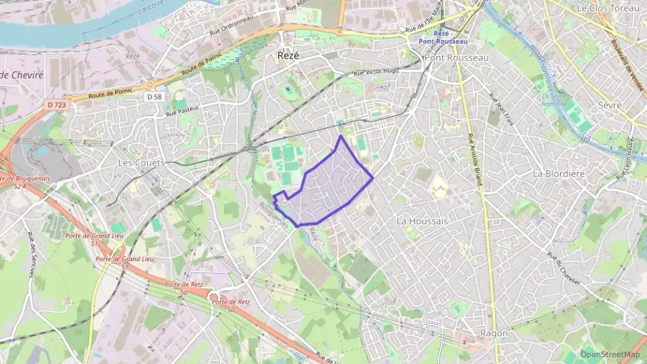 Appartement 70 m² trois pièces à vendre à Rezé