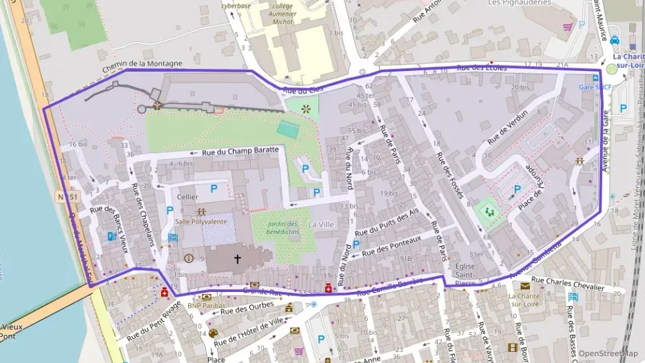 Appartement 99 m² quatre pièces à vendre à La Charité-sur-Loire