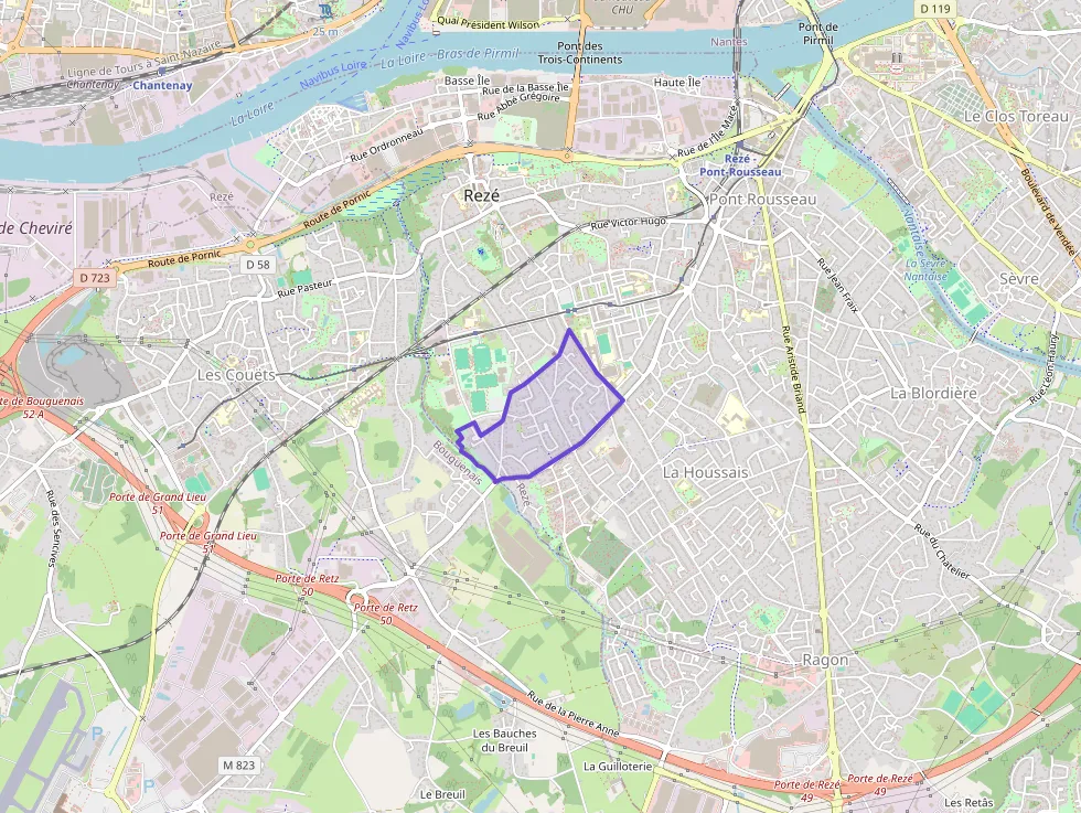 Appartement 78 m² quatre pièces à vendre à Rezé