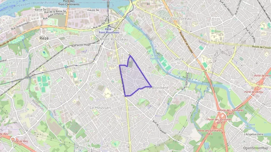 Appartement 72 m² trois pièces à vendre à Rezé Appartement 72 m² trois pièces à vendre à Rezé