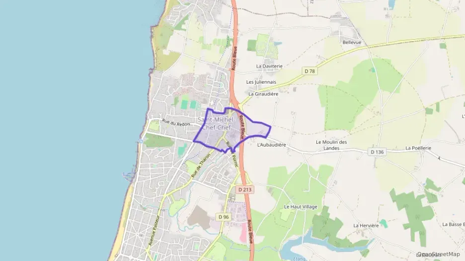 Appartement 45 m² deux pieces à vendre à Saint-Michel-Chef-Chef Appartement 45 m² deux pieces à vendre à Saint-Michel-Chef-Chef