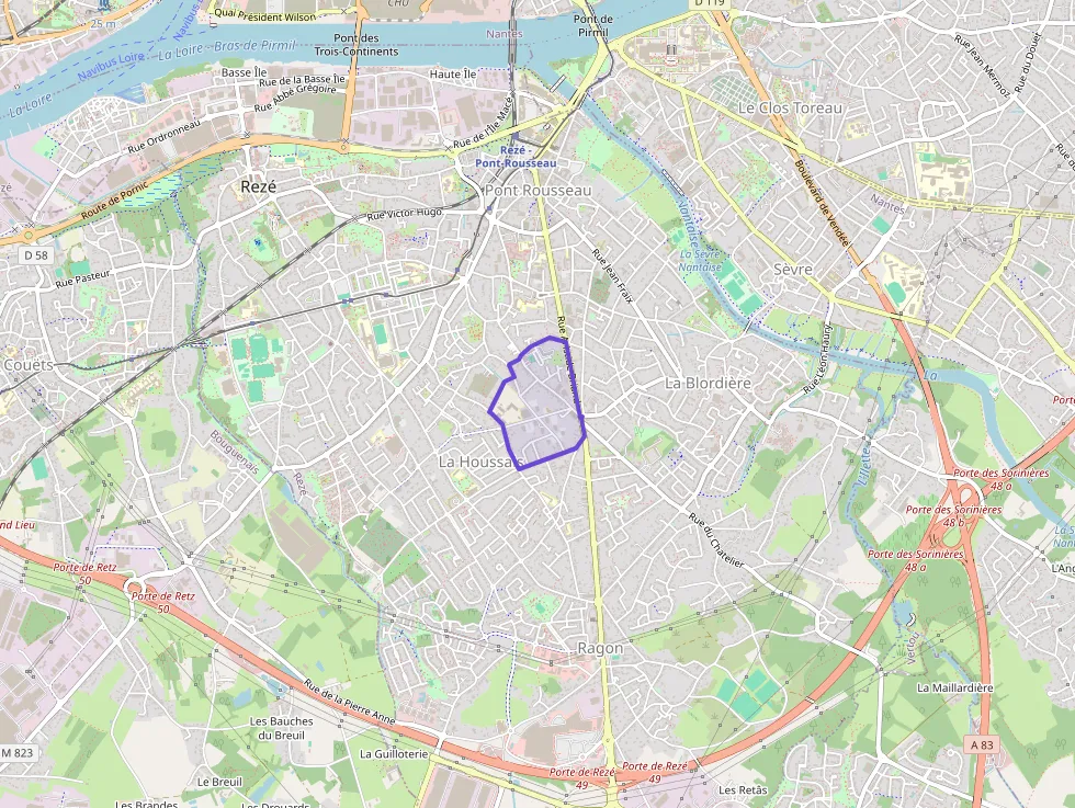 Appartement 46 m² deux pieces à vendre à Rezé