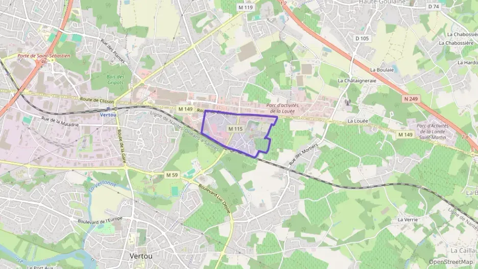 Appartement 40 m² trois pièces à vendre à Vertou