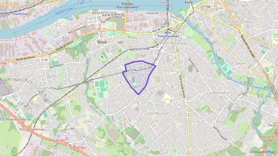 Appartement 45 m² deux pieces à vendre à Rezé