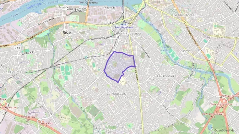 Appartement 59 m² deux pieces à vendre à Rezé