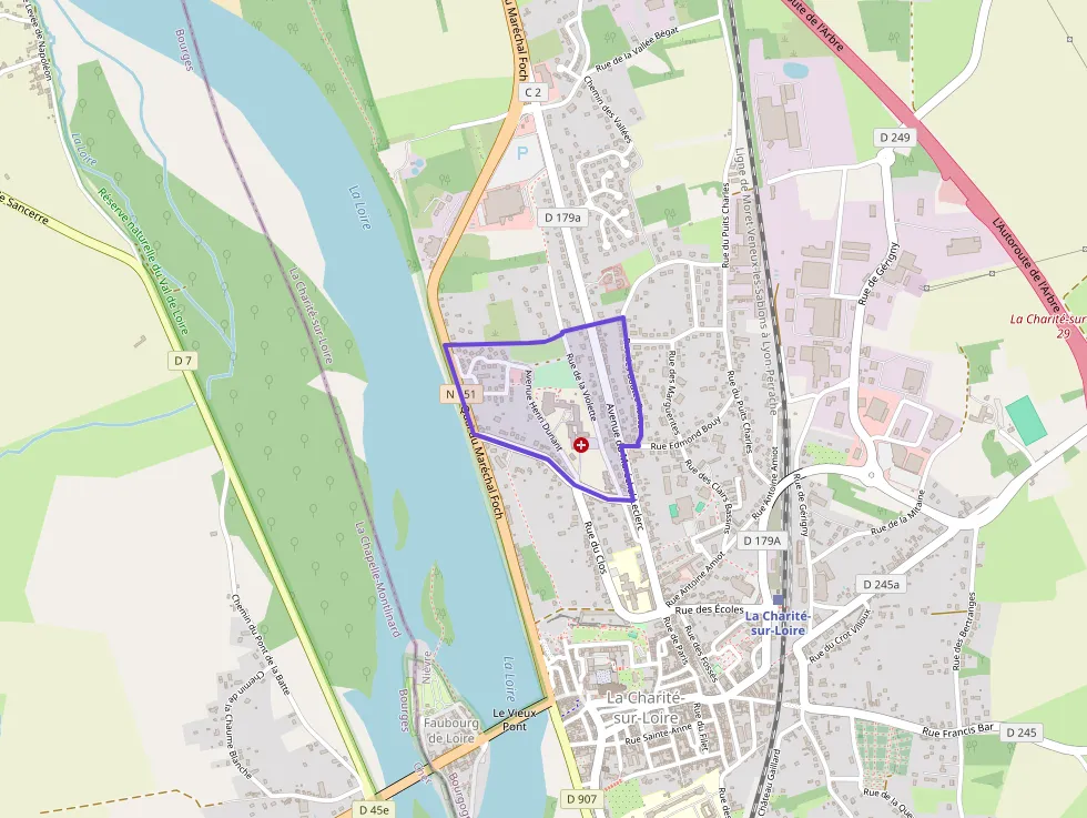 Appartement 49 m² trois pièces à vendre à La Charité-sur-Loire