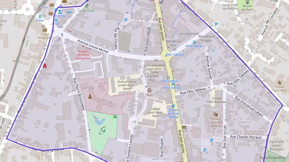 Appartement 47 m² deux pieces à vendre à Rezé