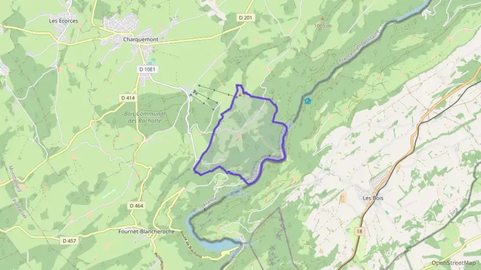 Appartement 58 m² trois pièces à vendre à Charquemont Appartement 58 m² trois pièces à vendre à Charquemont