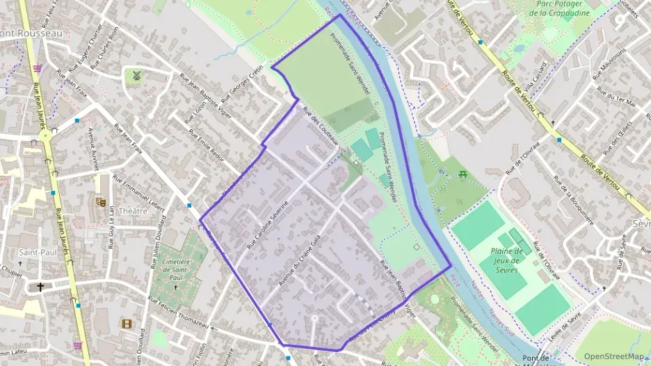 Appartement 73 m² trois pièces à vendre à Rezé