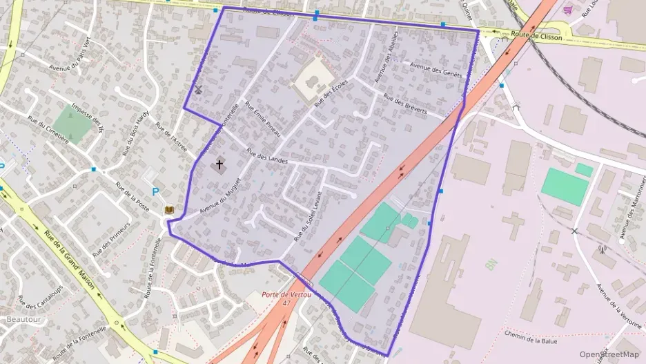 Appartement 60 m² trois pièces à vendre à Vertou