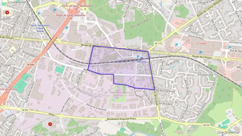 Appartement 38 m² deux pieces à vendre à Vertou