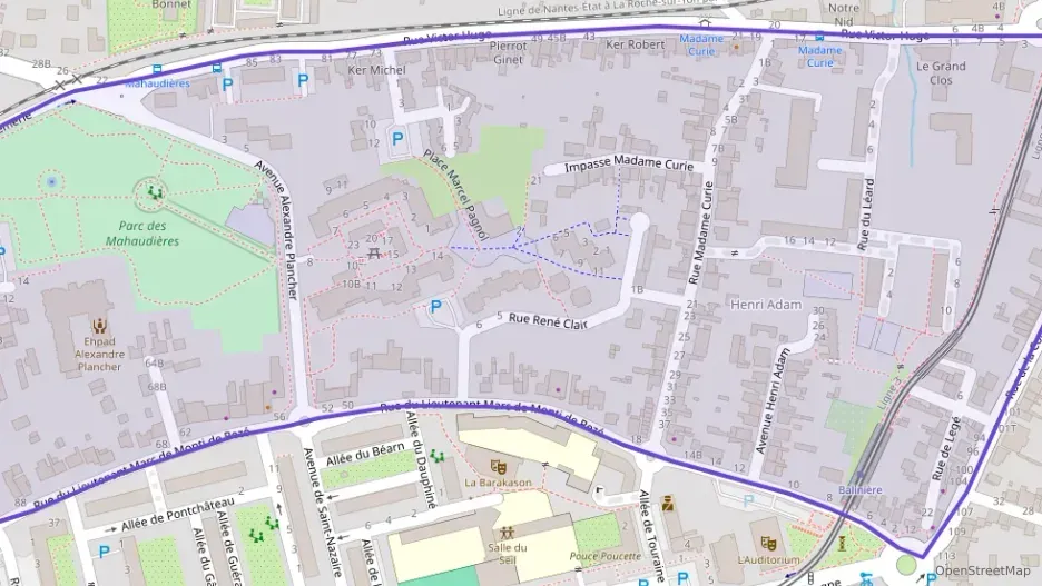 Appartement 45 m² deux pieces à vendre à Rezé