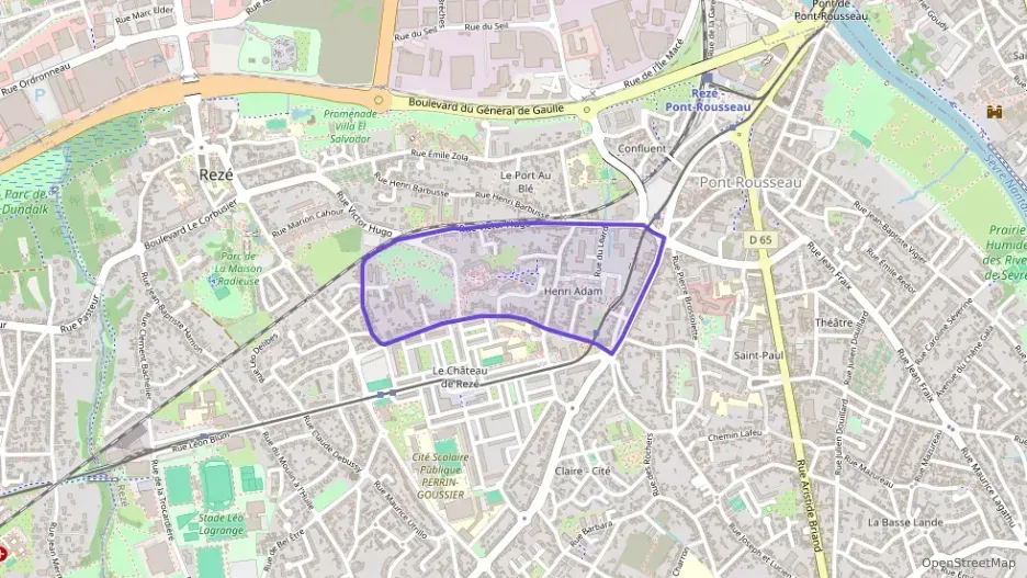 Appartement 45 m² deux pieces à vendre à Rezé