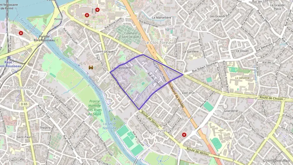 Appartement 65 m² trois pièces à vendre à Nantes