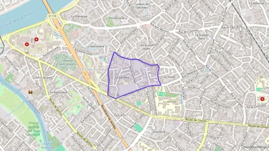 Appartement 100 m² quatre pièces à vendre à Saint-Sébastien-sur-Loire