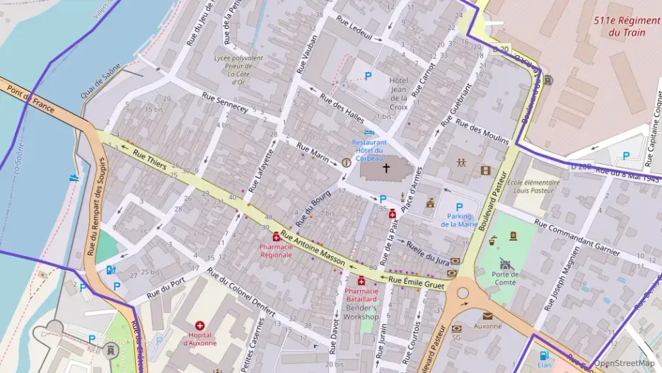 Appartement 37 m² une piece à vendre à Auxonne Appartement 37 m² une piece à vendre à Auxonne