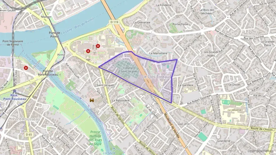 Appartement 42 m² deux pieces à vendre à Nantes