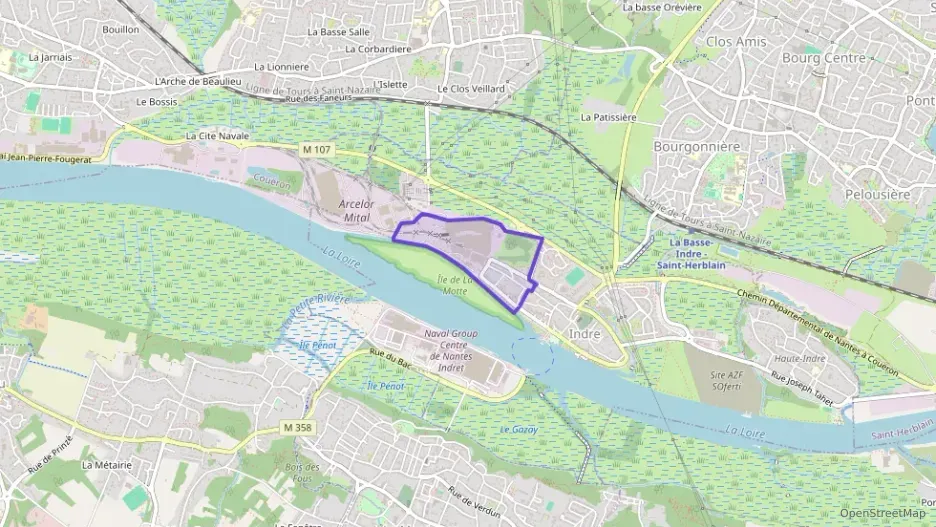 Appartement 63 m² trois pièces à vendre à Indre Appartement 63 m² trois pièces à vendre à Indre