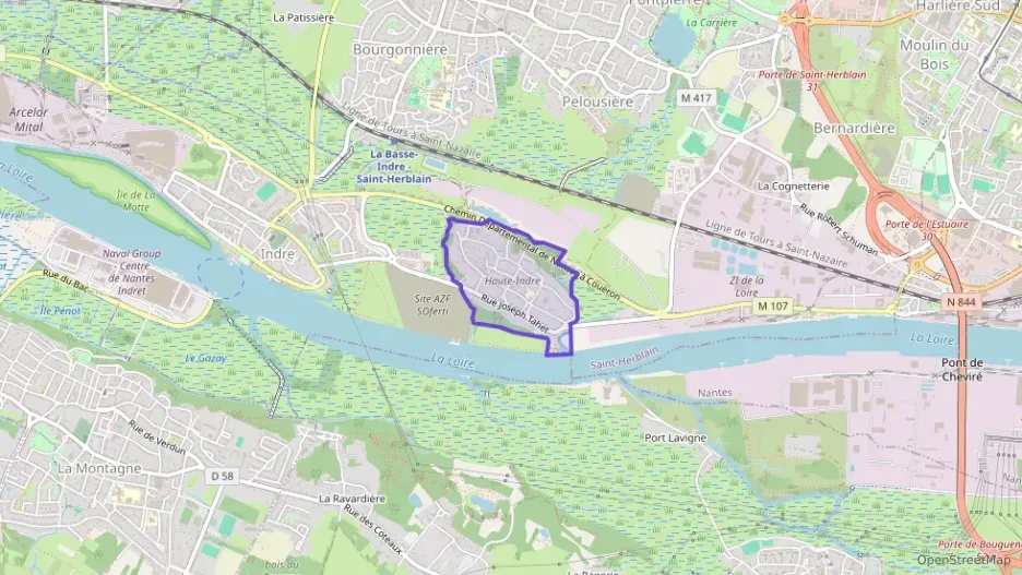 Appartement 64 m² trois pièces à vendre à Indre