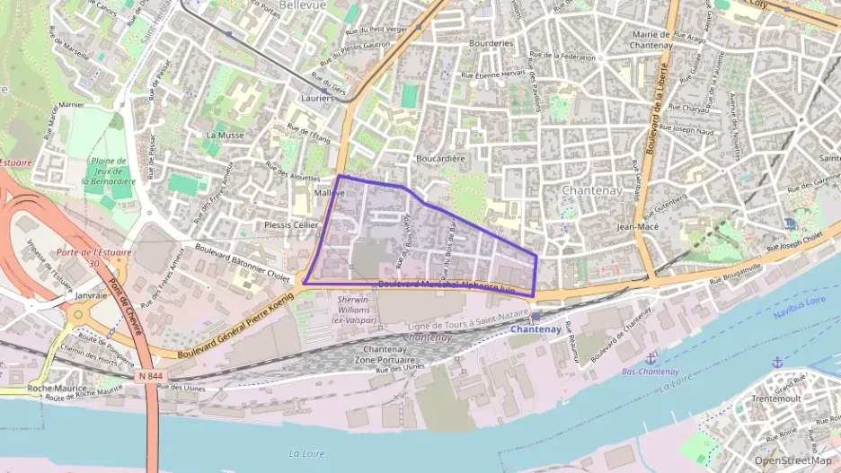 Appartement 105 m² quatre pièces à vendre à Nantes