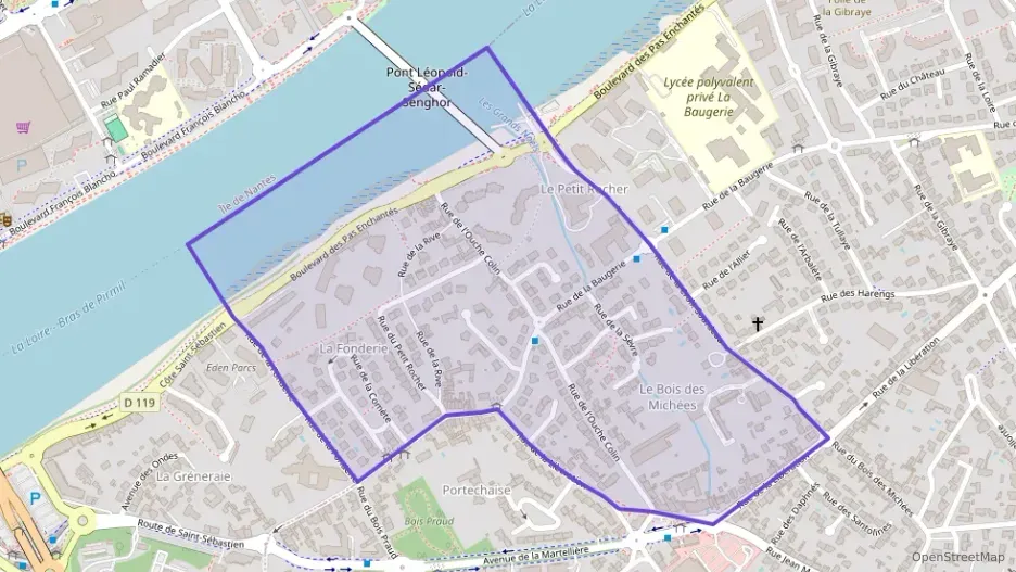 Appartement 34 m² une piece à vendre à Saint-Sébastien-sur-Loire