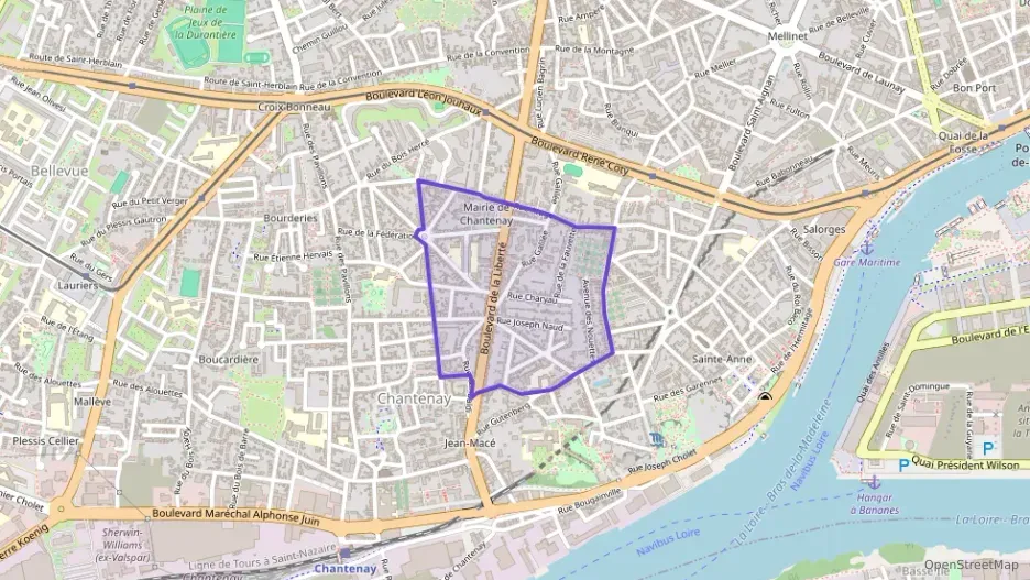 Appartement 38 m² deux pieces à vendre à Nantes