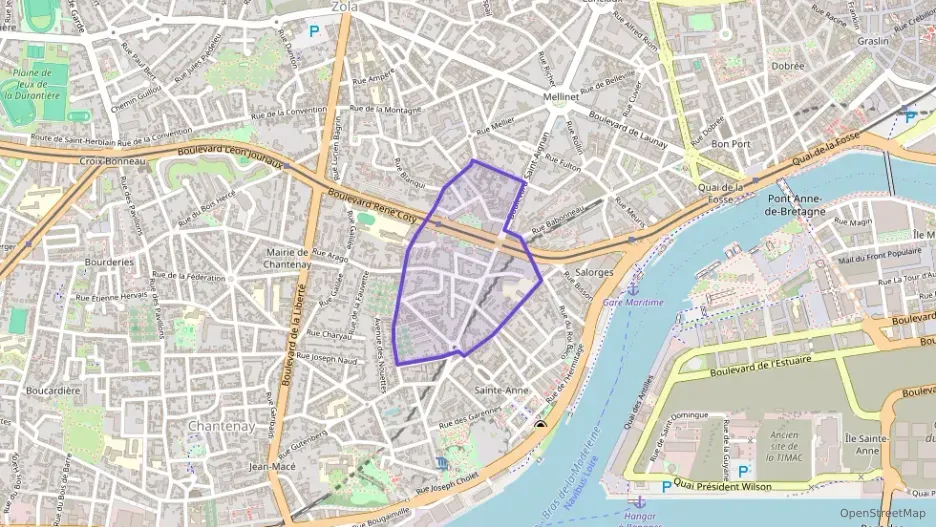 Appartement 70 m² deux pieces à vendre à Nantes