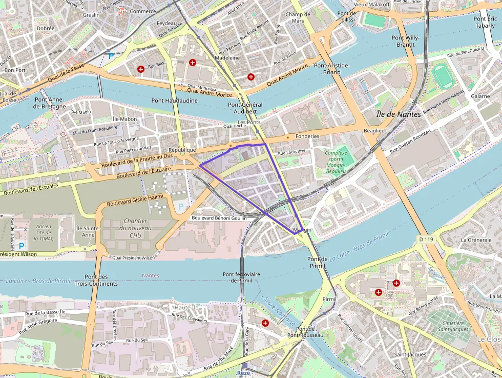 Appartement 20 m² une piece à vendre à Nantes