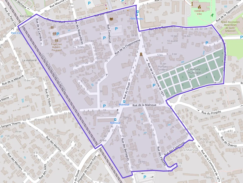 Appartement 96 m² quatre pièces à vendre à Saint-Sébastien-sur-Loire