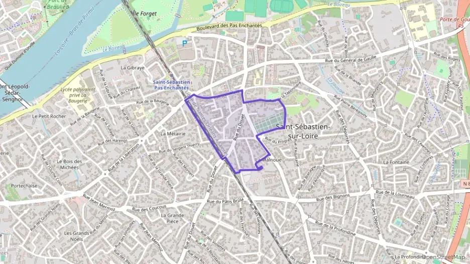 Appartement 96 m² quatre pièces à vendre à Saint-Sébastien-sur-Loire Appartement 96 m² quatre pièces à vendre à Saint-Sébastien-sur-Loire