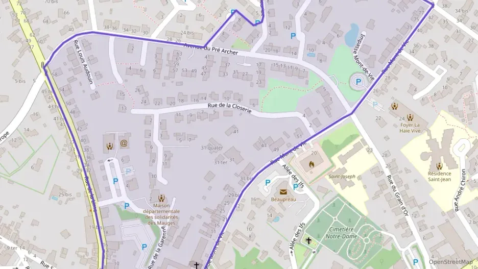 Appartement 128 m² quatre pièces à vendre à Beaupréau-en-Mauges