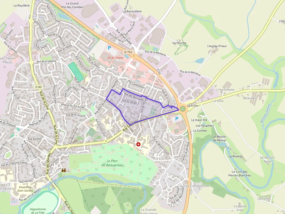 Appartement 74 m² trois pièces à vendre à Beaupréau-en-Mauges