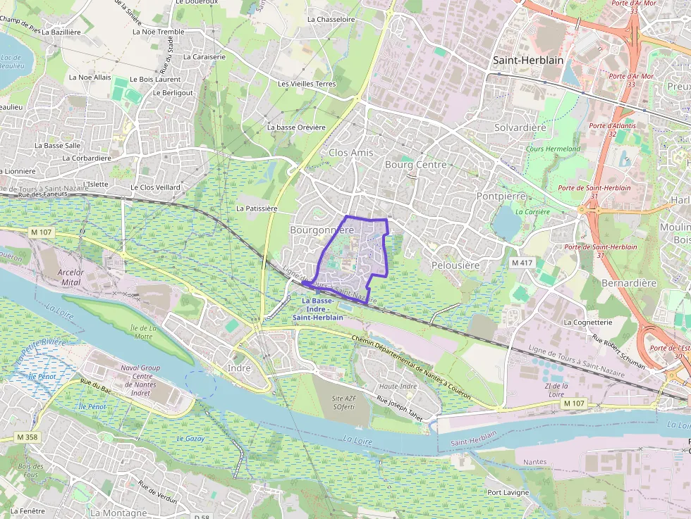 Appartement 57 m² deux pieces à vendre à Saint-Herblain