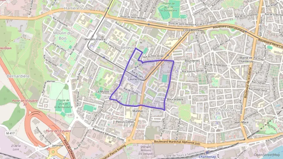 Appartement 78 m² quatre pièces à vendre à Nantes Appartement 78 m² quatre pièces à vendre à Nantes