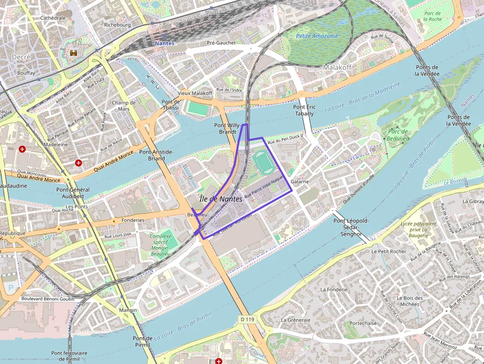 Appartement 70 m² quatre pièces à vendre à Nantes