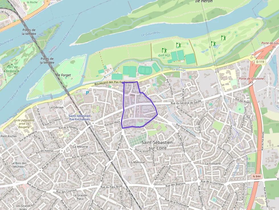 Appartement 68 m² trois pièces à vendre à Saint-Sébastien-sur-Loire