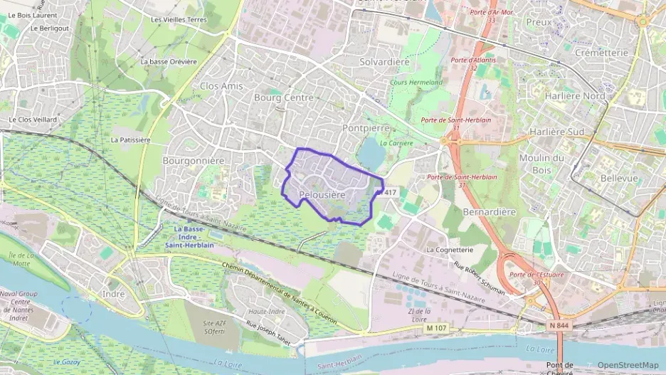 Appartement 40 m² deux pieces à vendre à Saint-Herblain