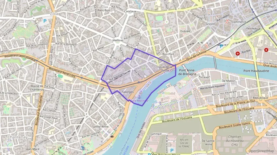 Appartement 110 m² cinq pièces à vendre à Nantes